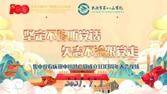 我院黨委組織全體職工集中收看慶祝中國共產(chǎn)黨成立100周年大會實況直播